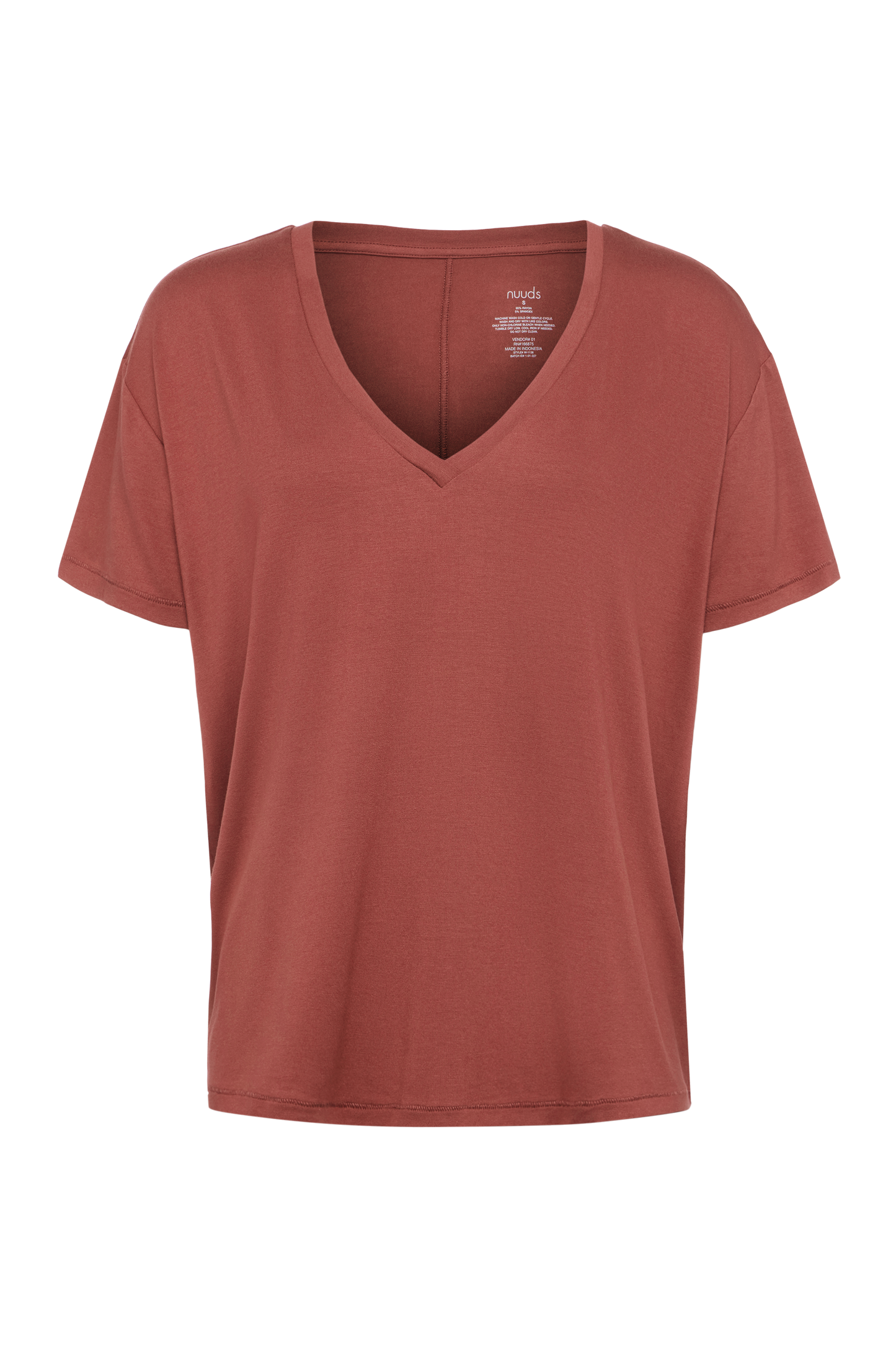 V-Neck Pajama Tee | Mauve