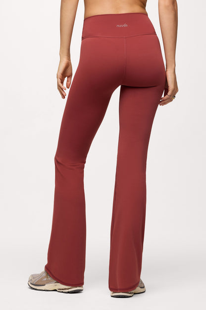 Motion Flare Legging | Mauve