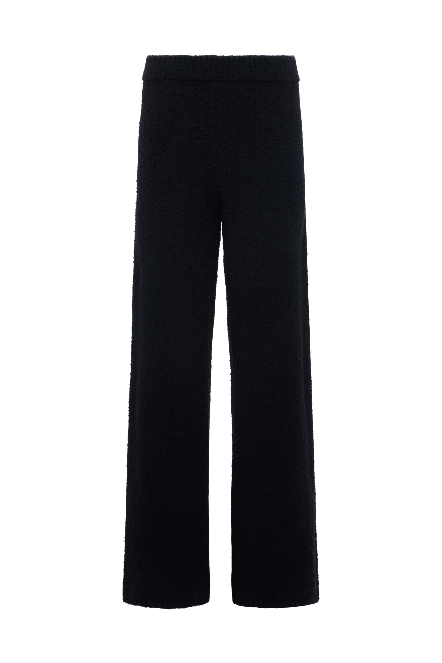 Boucle Sweater Pant | Black