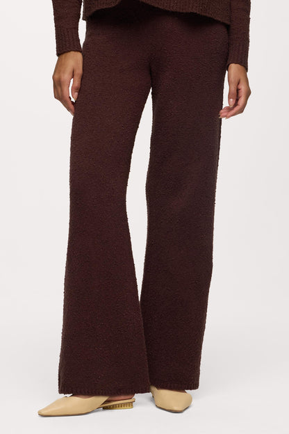 Boucle Sweater Pant | Espresso