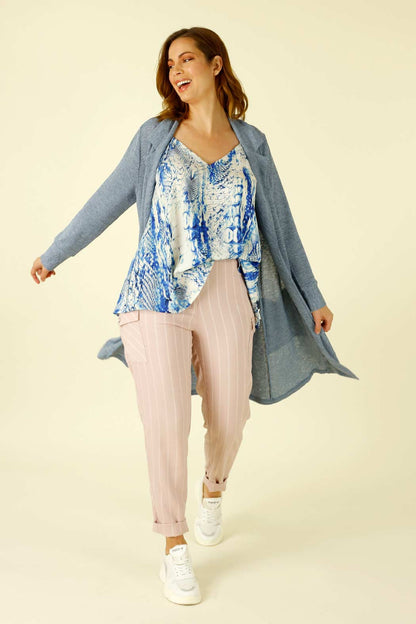 Blue Snake Silky Barcelona Cami - SALE