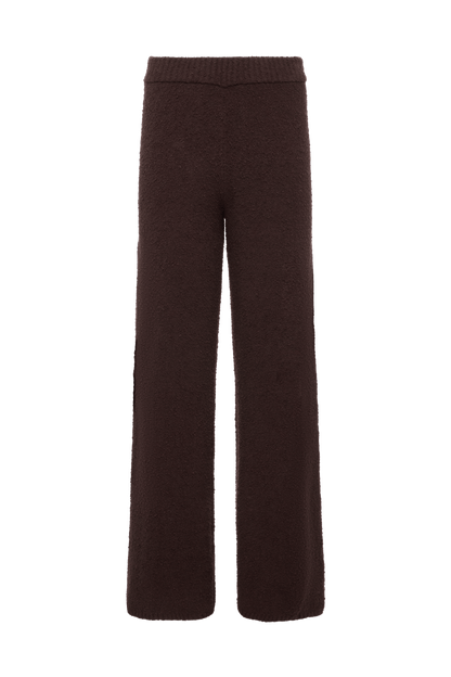 Boucle Sweater Pant | Espresso
