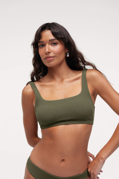 Square Neck Bikini Top