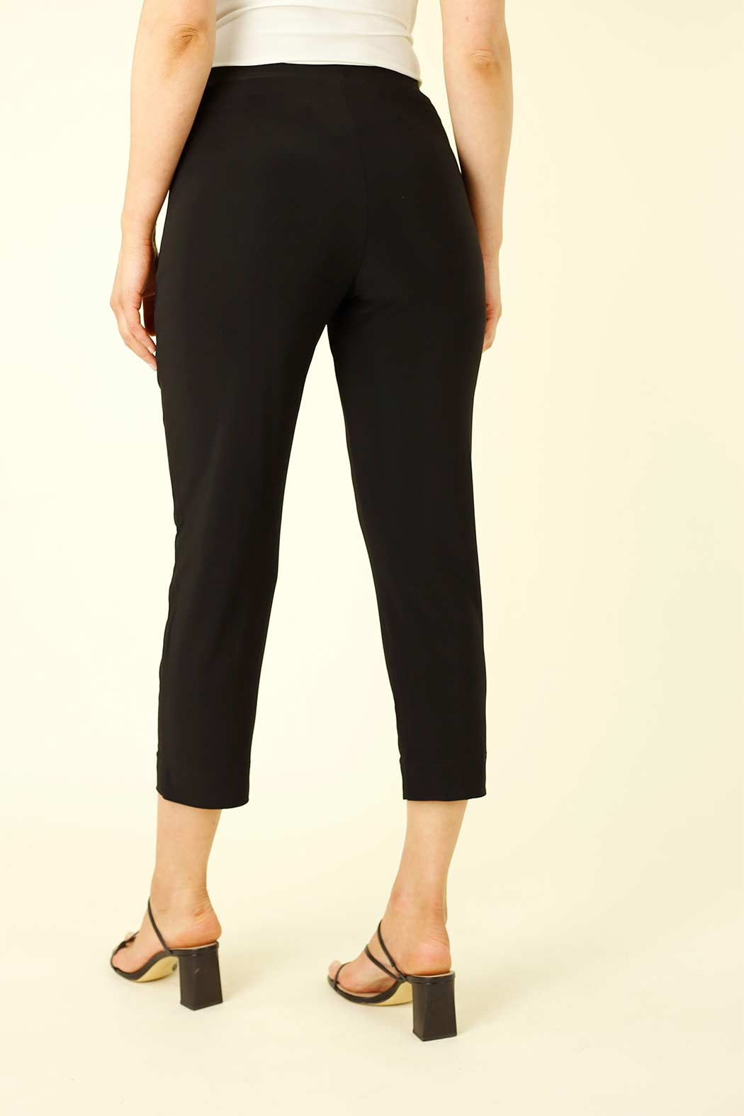 Black Jersey Easy Fit Pant