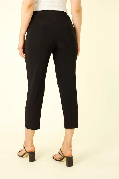 Black Jersey Easy Fit Pant