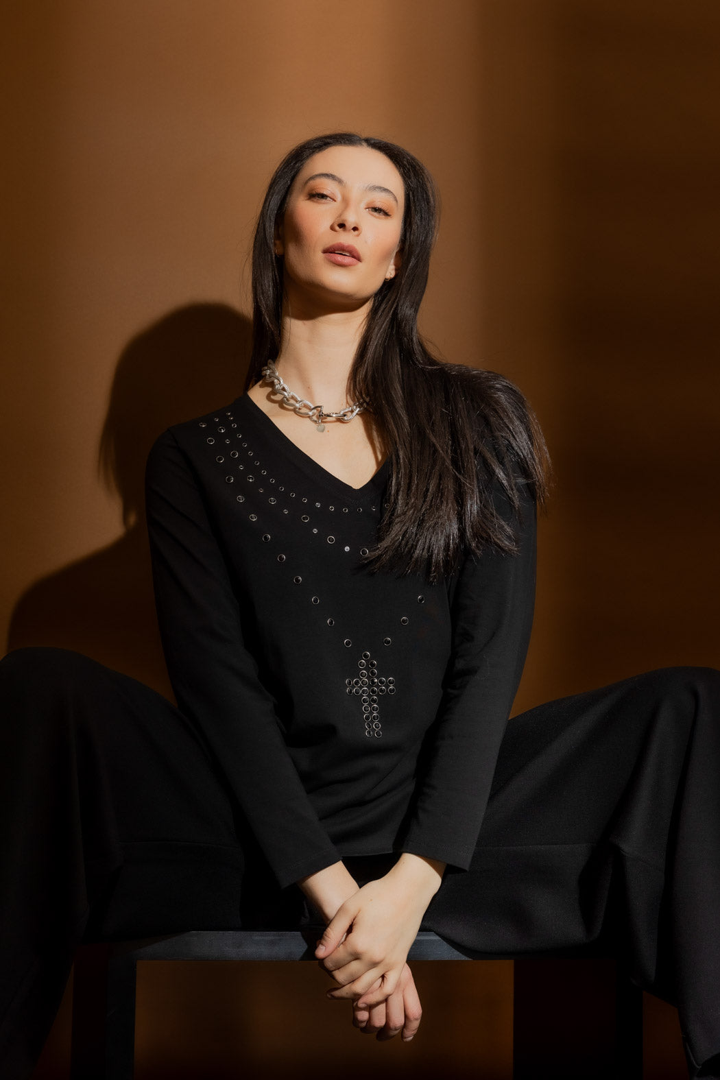 Black Pearl Long Sleeve Tee