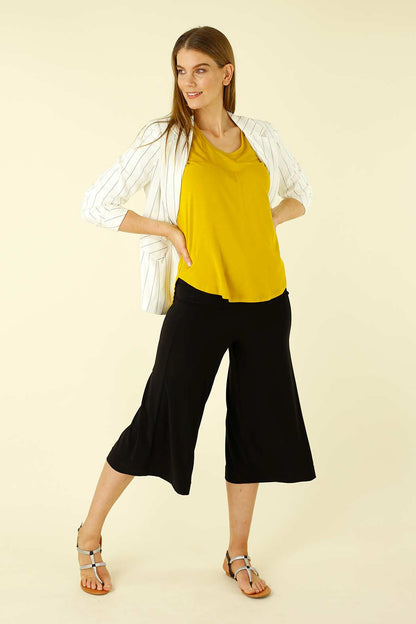 Black Classic Wide Long Short - FINAL SALE