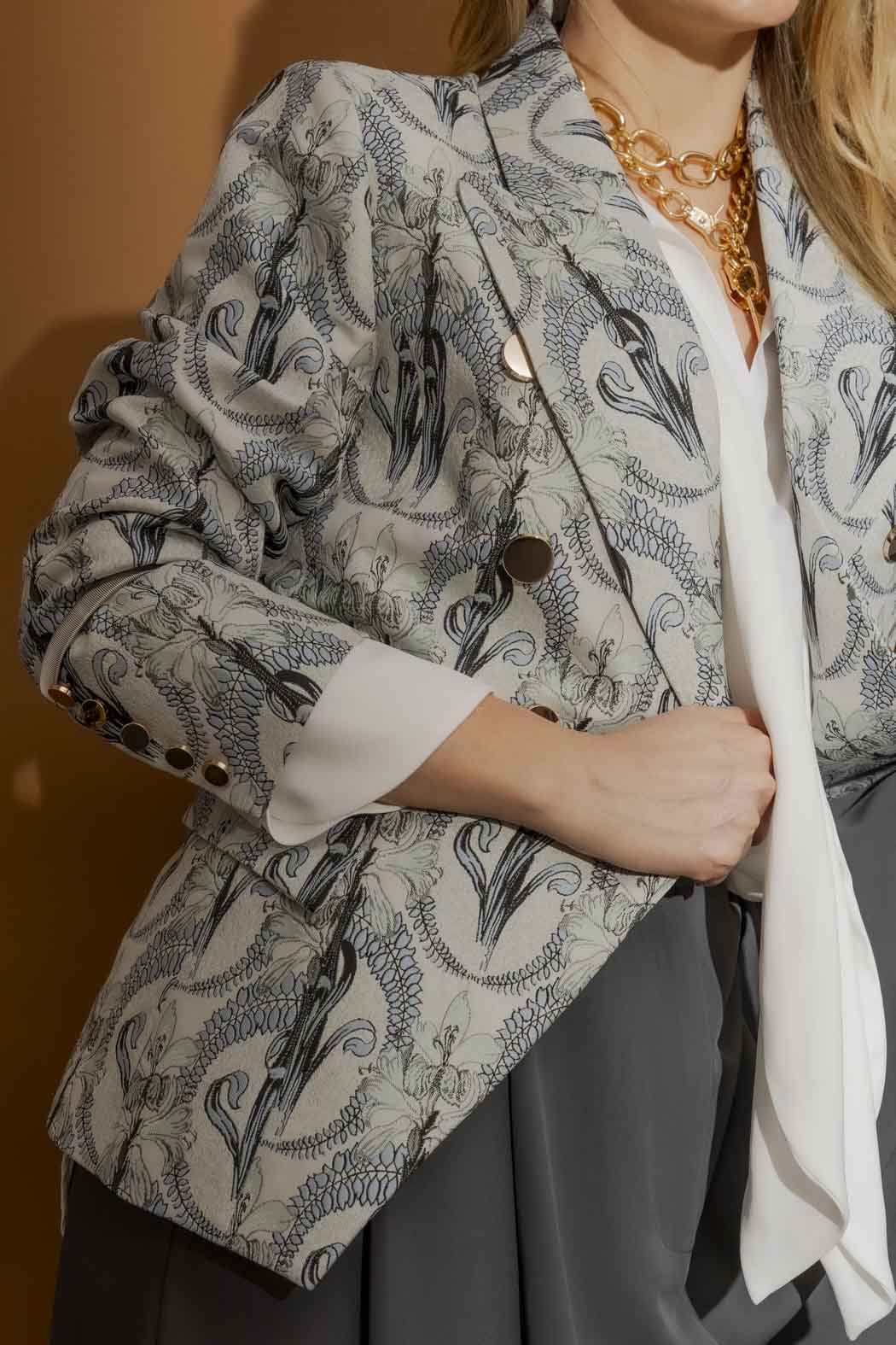 Blue Sisca Tapestry Blazer