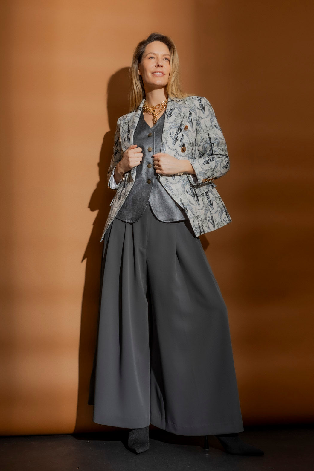 Blue Sisca Tapestry Blazer
