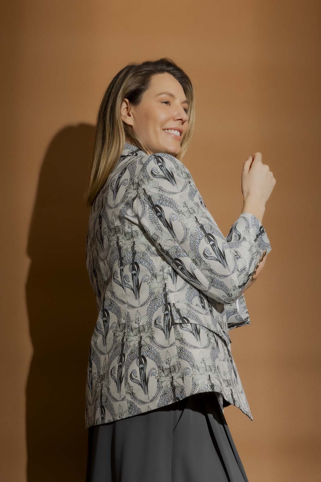 Blue Sisca Tapestry Blazer