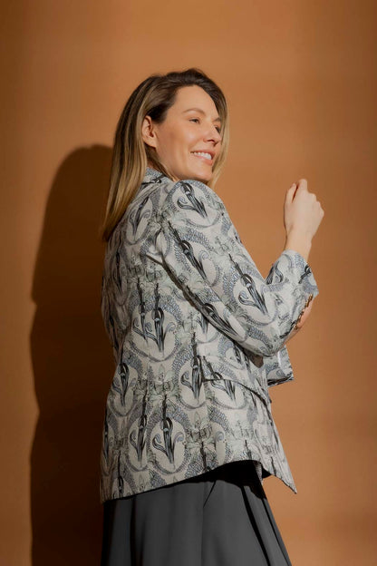 Blue Sisca Tapestry Blazer