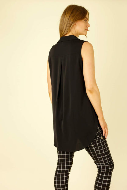 Black Soft Touch Flounce Cami- SALE