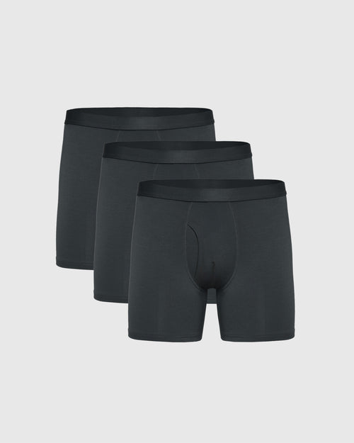 Carbon Boxer Briefs W/ Fly 3-Pack 2025