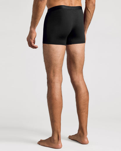 Black Boxer Trunks W/ Fly 12-Pack