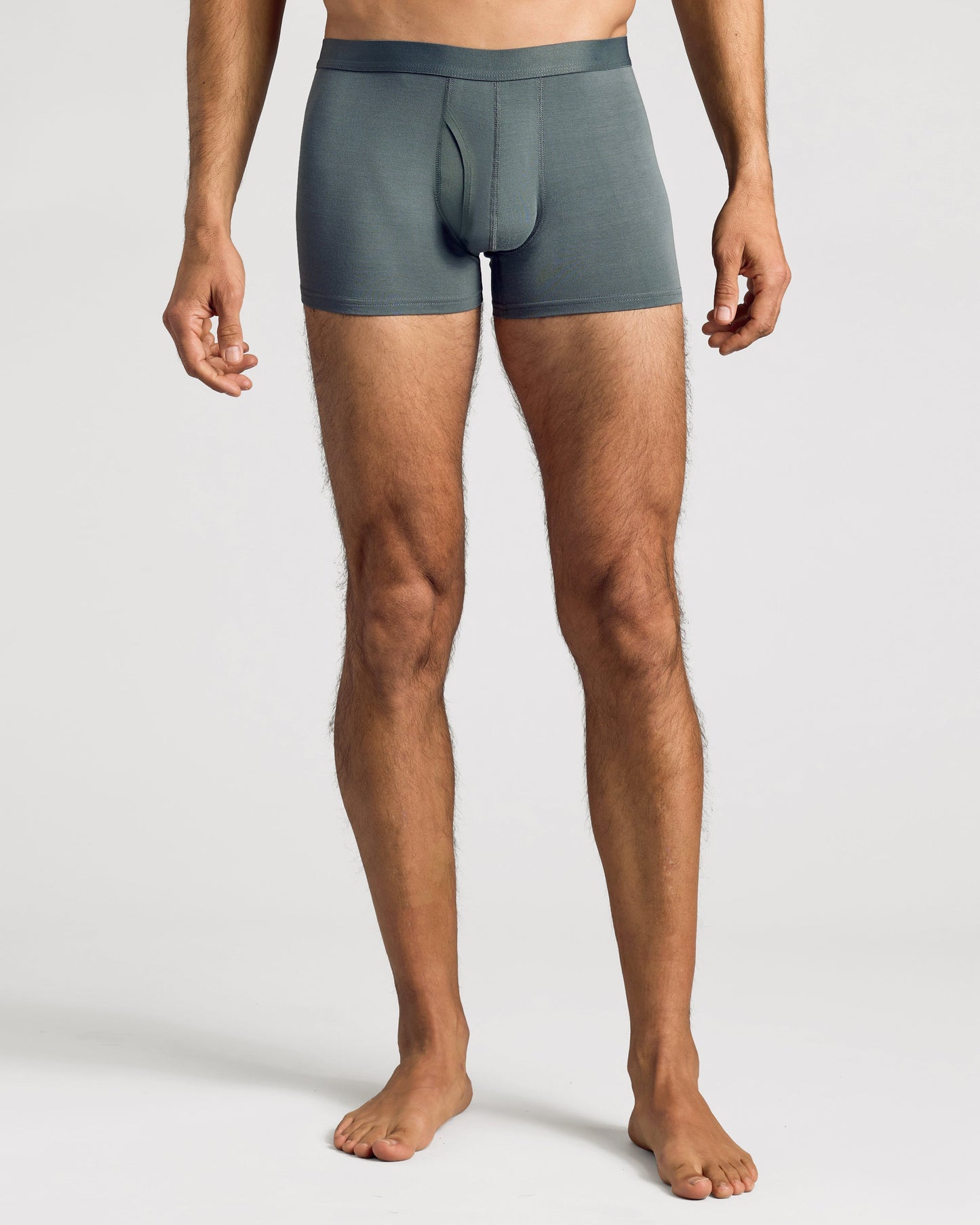 Carbon Boxer Trunks W/ Fly 6-Pack