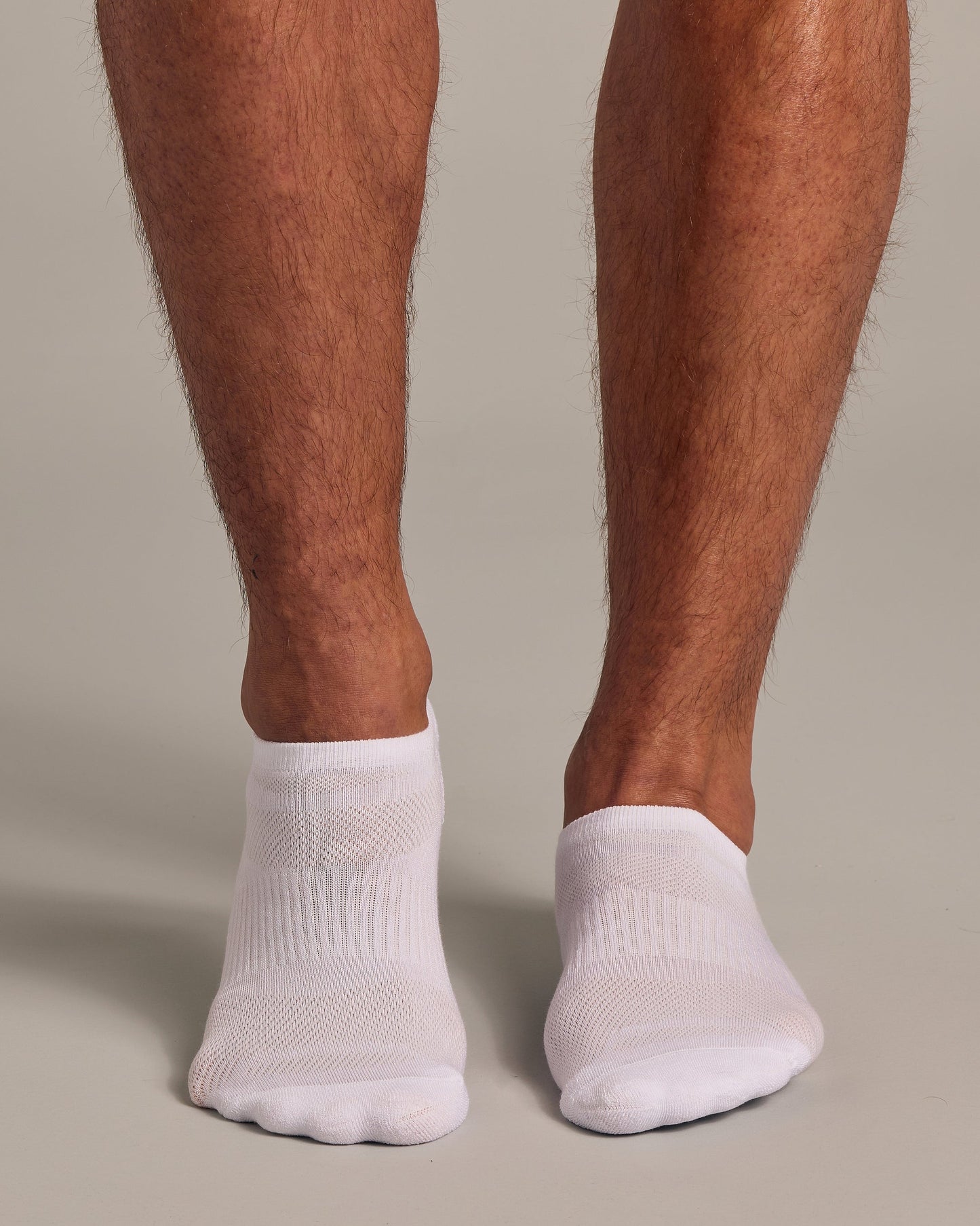 White No Show Socks 3-Pack