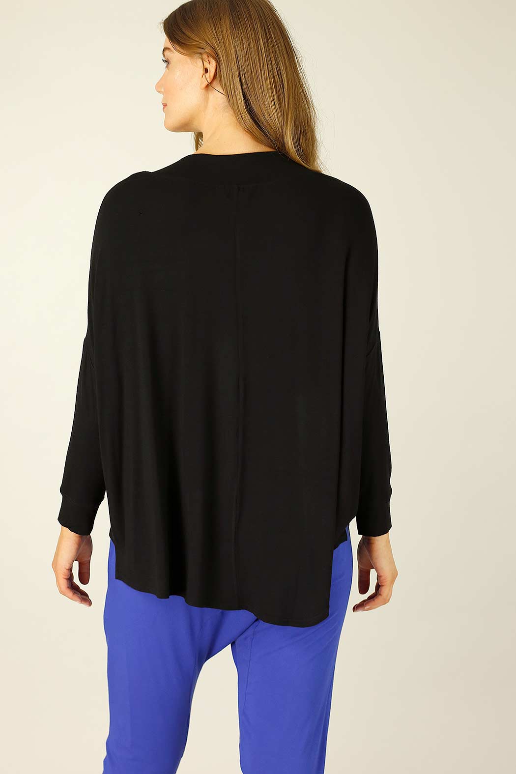 Black Bamboo Vee Overtop - SALE