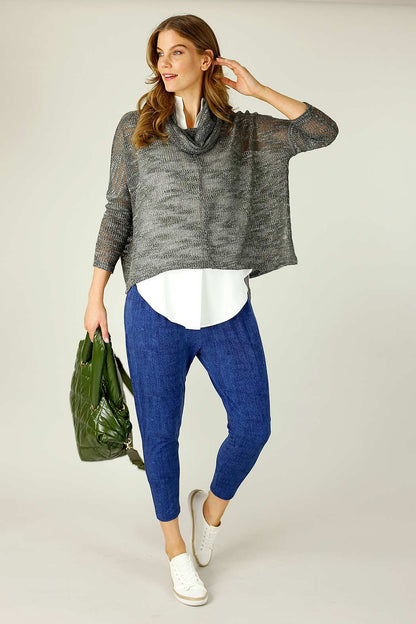 Chambray Jersey Lounge Pant - SALE