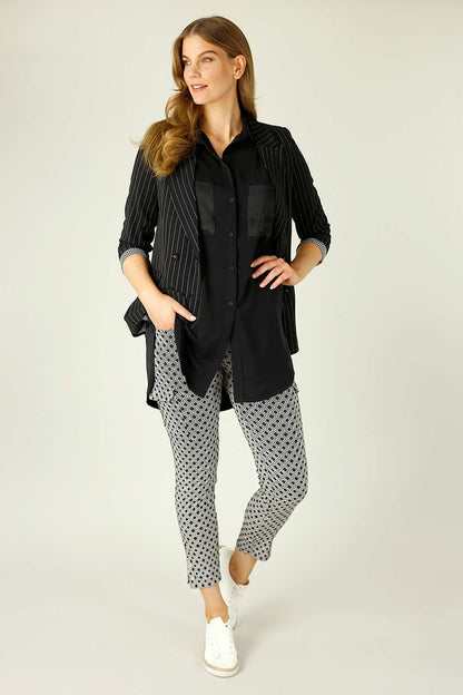Black Soft Touch Patch Cami