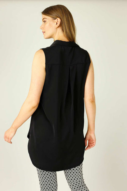 Black Soft Touch Patch Cami