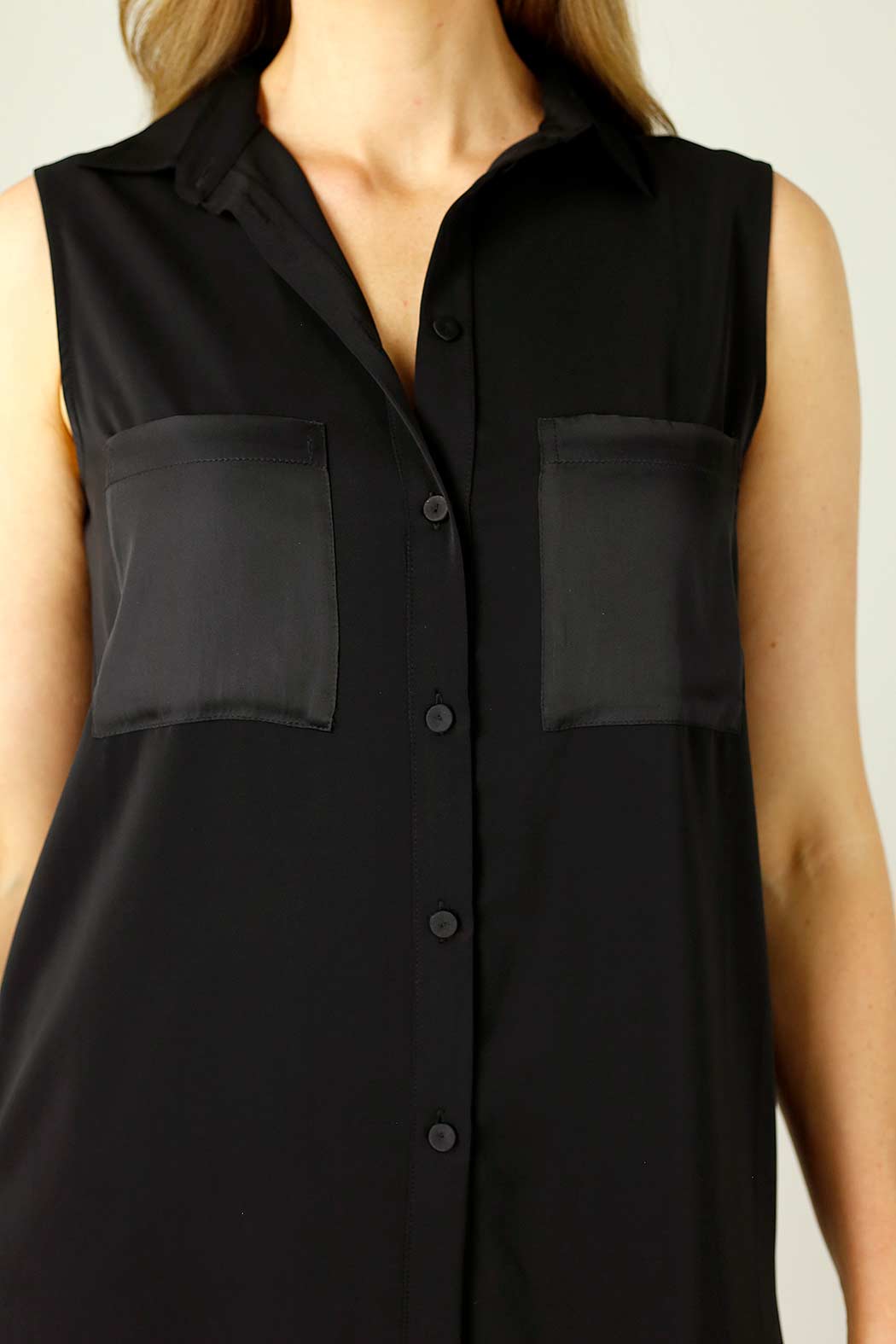 Black Soft Touch Patch Cami