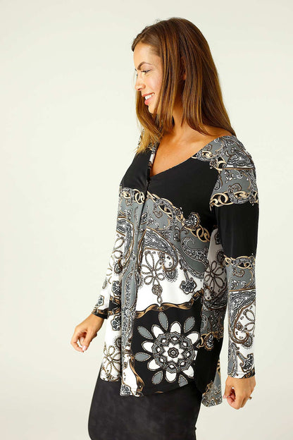 Chains Jersey Codi Top - SALE