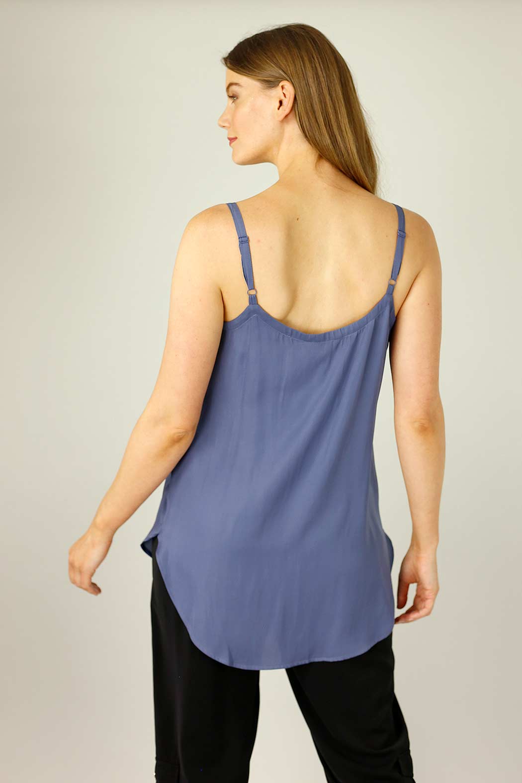 Chambray Seta Layering Cami