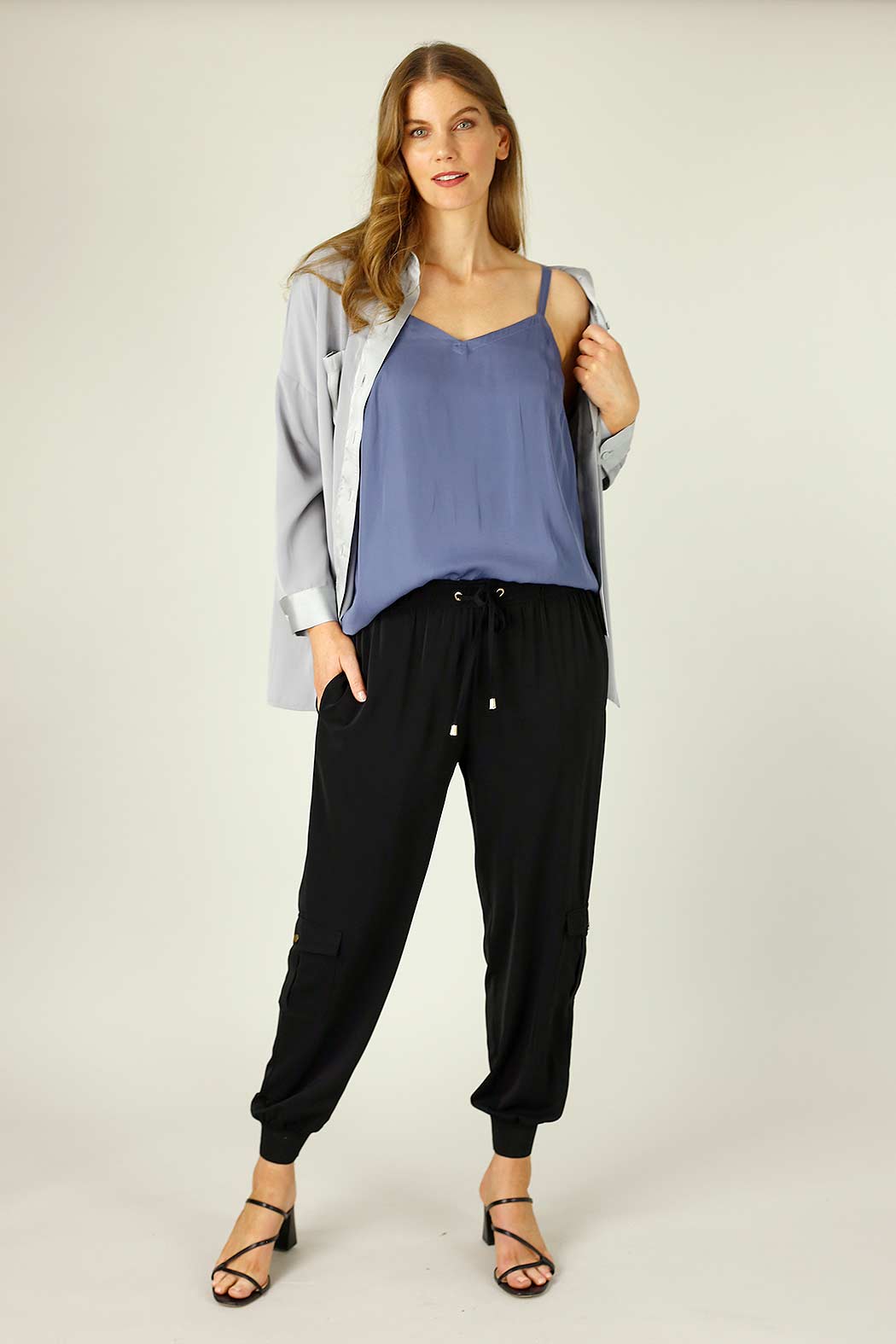 Chambray Seta Layering Cami