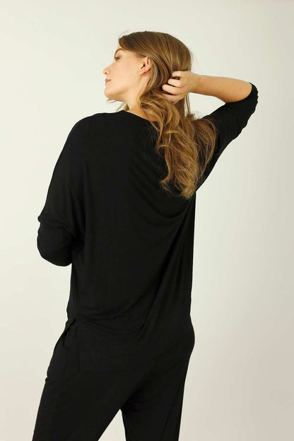 Black Bamboo Bondi Top - FINAL SALE