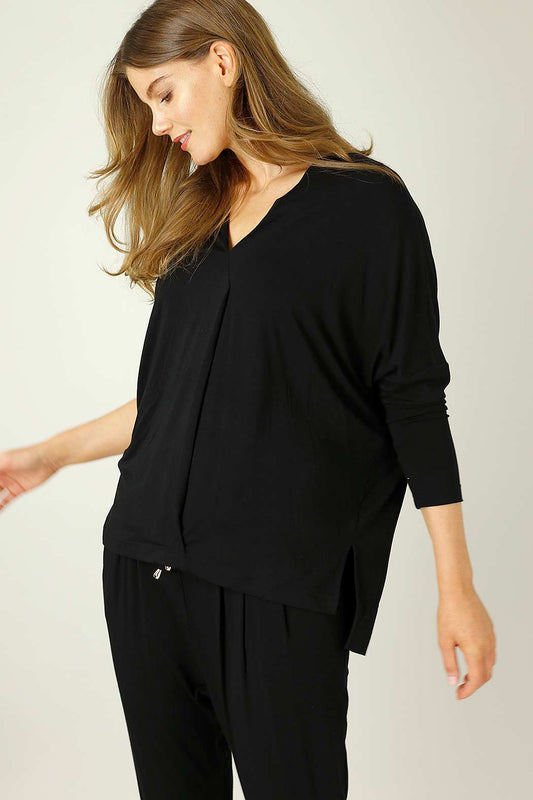 Black Bamboo Bondi Top - FINAL SALE