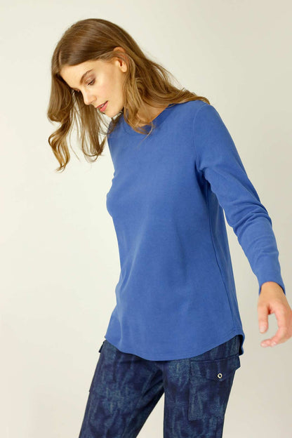 Blue Lounge Crew Neck Jumper - SALE