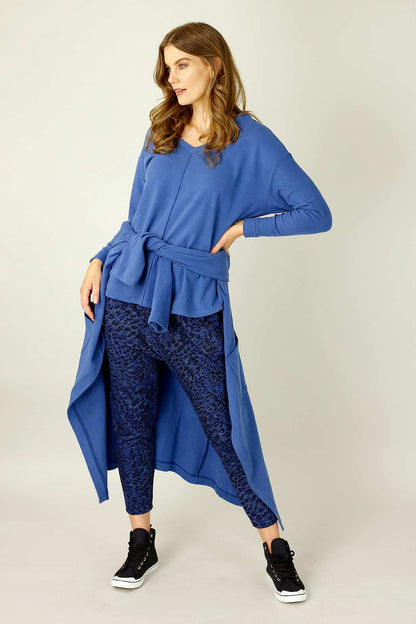 Blue Lounge Queen Jumper - SALE