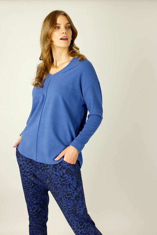 Blue Lounge Queen Jumper - SALE