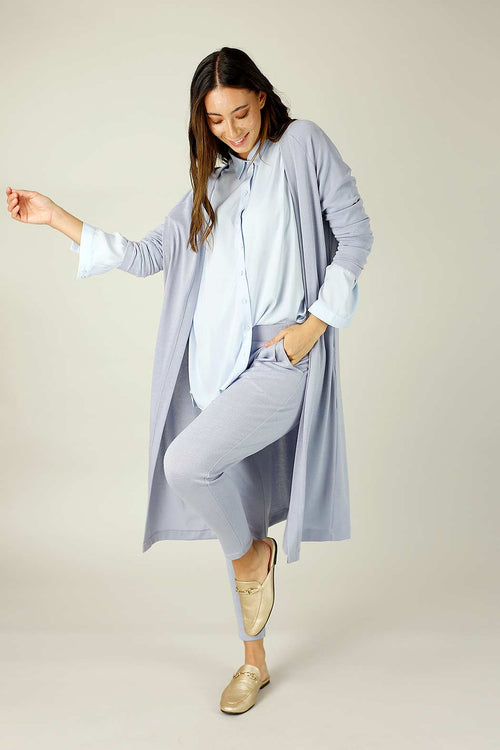 Chambray Woolly Lounge Cardi - SALE