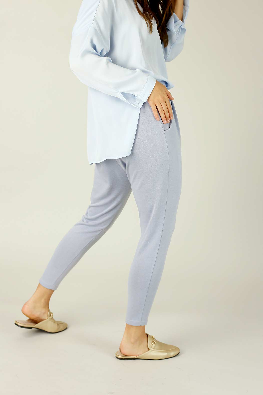 Chambray Woolly Lounge Pant- SALE
