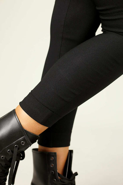 Black Dotty Bengaline Stitch Pant - SALE
