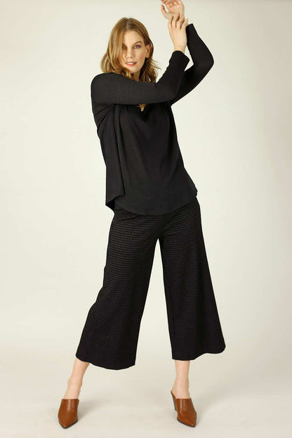 Black Woolly Drift Ultimate Top - SALE