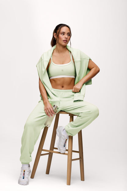 Core Fleece Jogger | Matcha