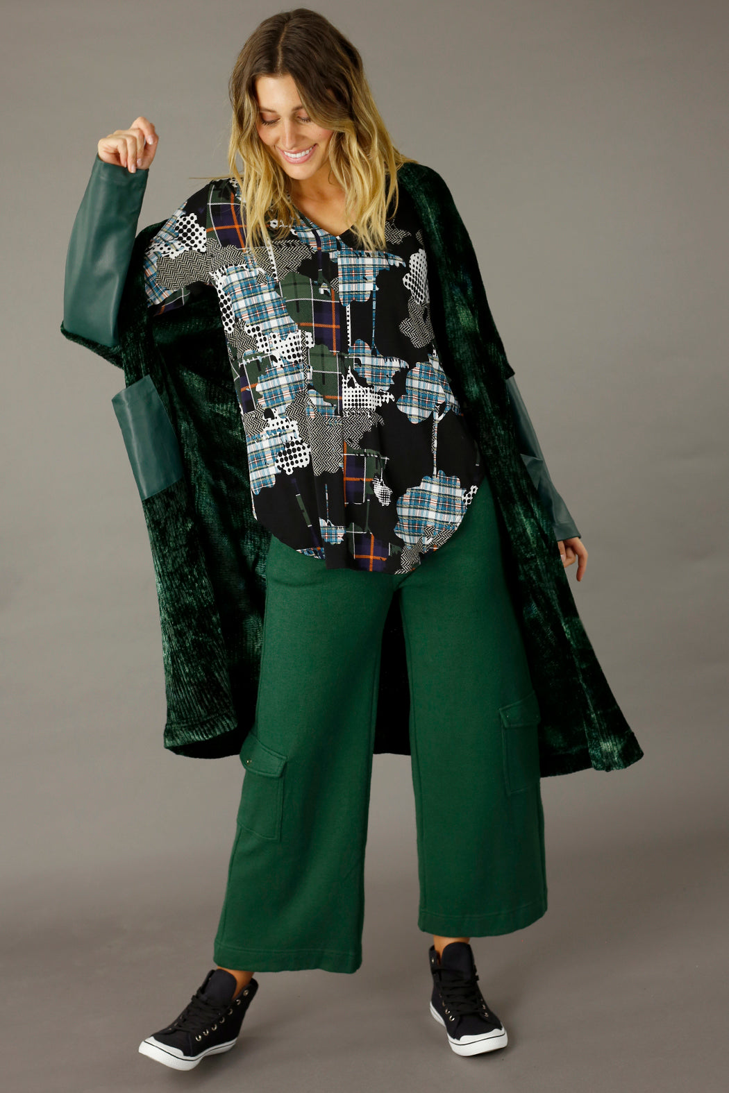 Artwork Jersey Romy Top - SALE