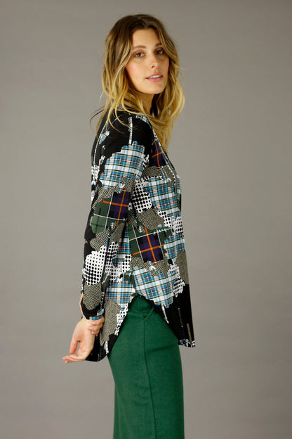 Artwork Jersey Romy Top - SALE
