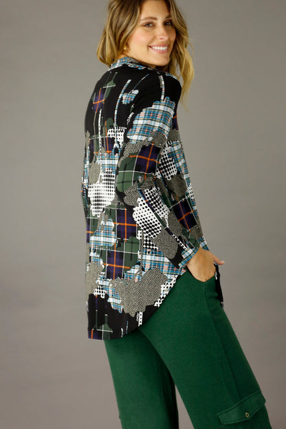 Artwork Jersey Romy Top - SALE