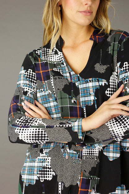 Artwork Jersey Romy Top - SALE