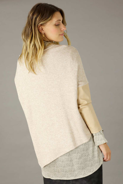 Beige Lux On Point Jumper - SALE