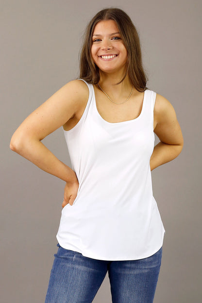 Black Ivory 70cm Layering Cami x 2 Pack