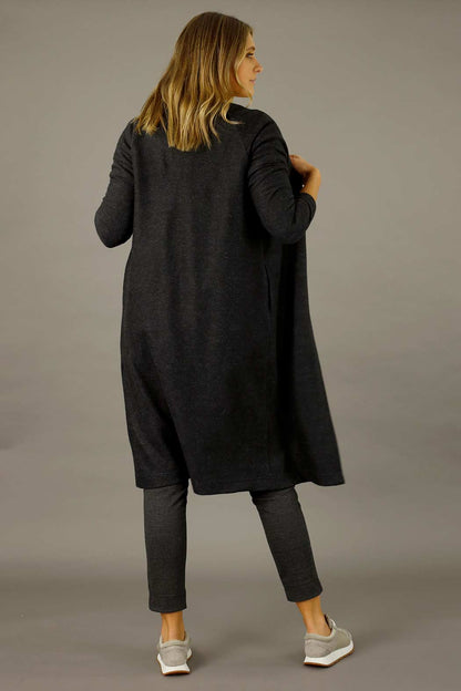 Black Brushed Lounge Cardigan
