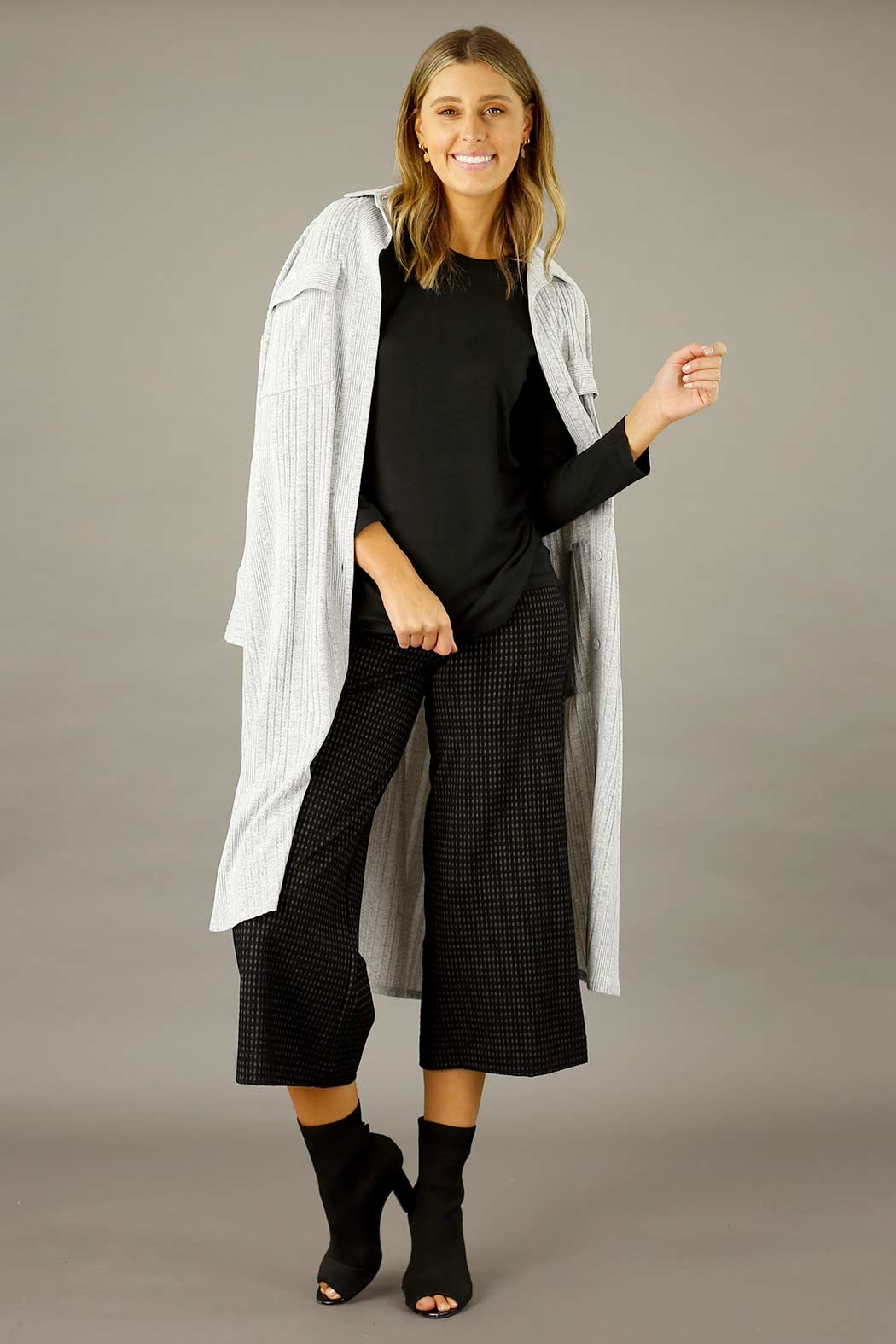 Black Crew Layering Essential