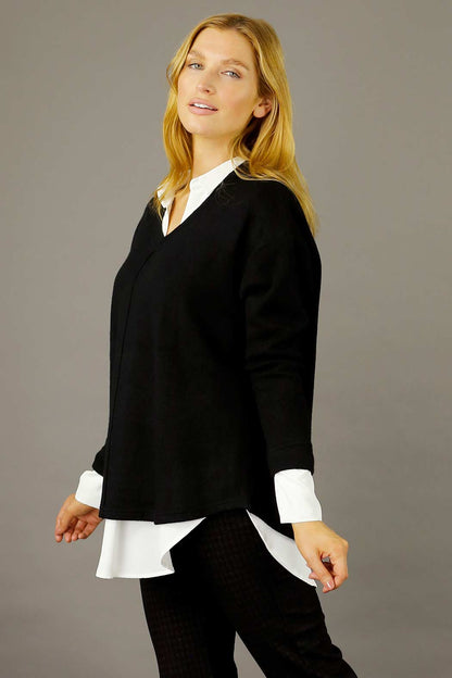 Black Lux Queen Jumper - FINAL SALE