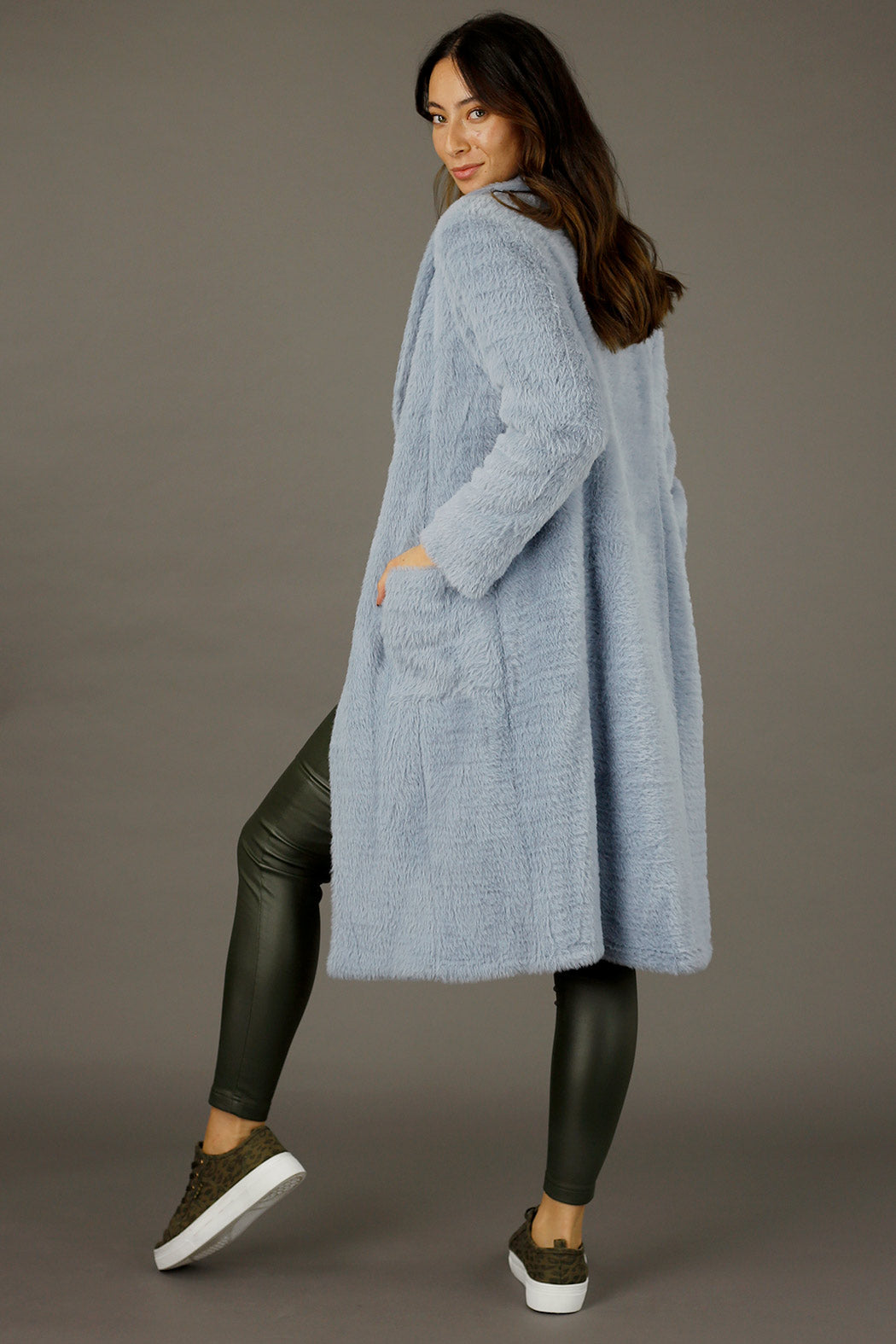 Blue Mae West Coat