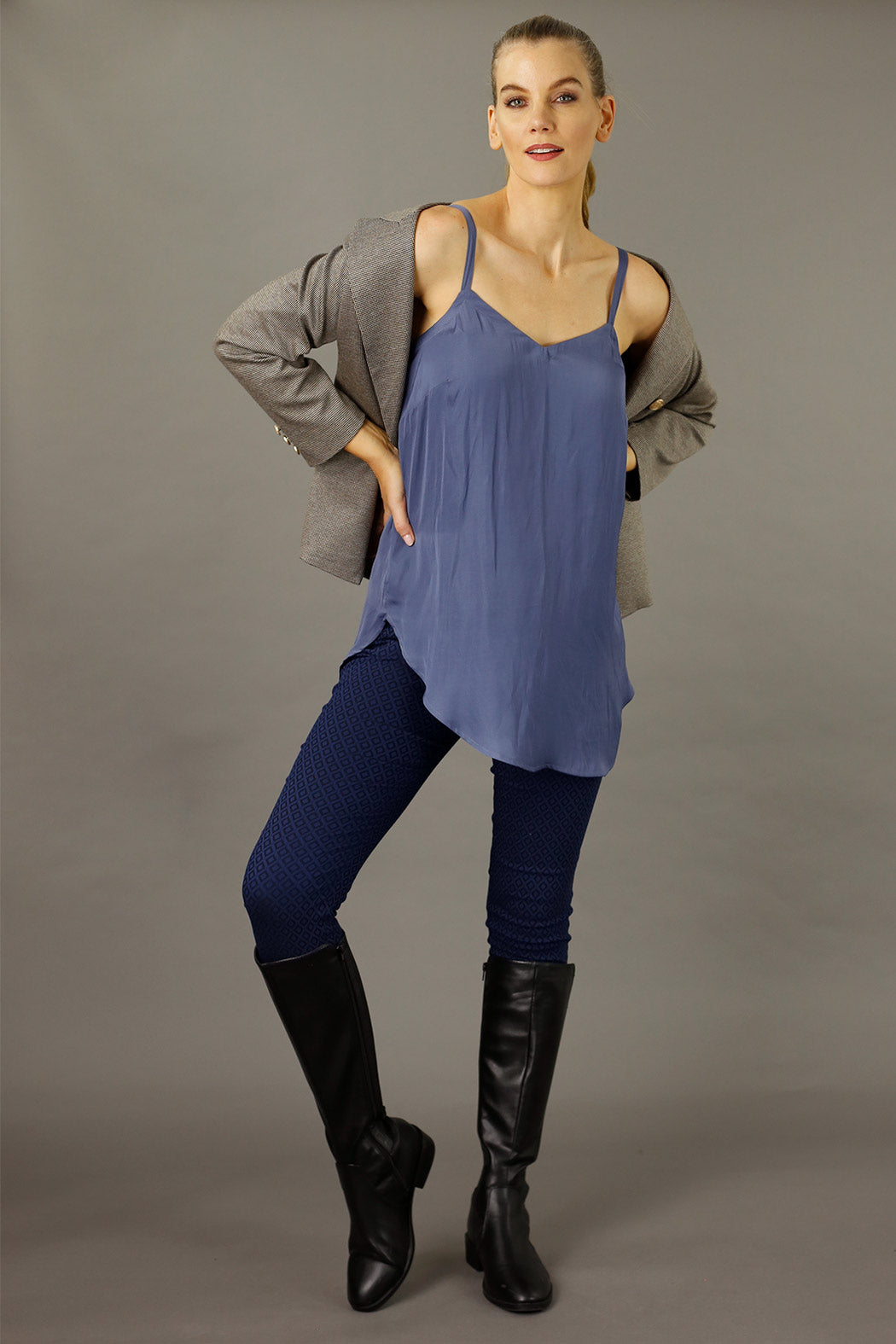 Chambray Seta Essential Layering Cami - SALE