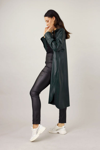 Black Waxed Easy Fit Jean - SALE